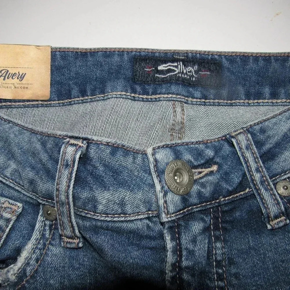 NWT SILVER Avery High-Rise Boot Jeans Size 25 - Picture 6 of 8